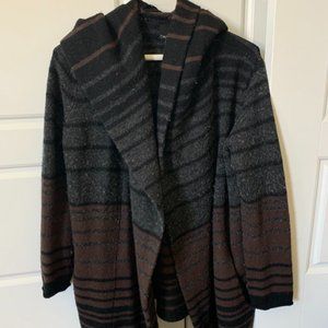 Gray and Brown Sweater